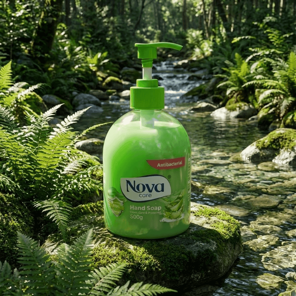 Nova - Гарын хатуу саван (Бактерийн эсрэг - Ногоон)